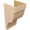 Ekena Millwork 10"W x 10"D x 20"H Wide Garner Rough Cedar Woodgrain TimberThane Corbel, Primed Tan CORUR10X10X20GARRCPR - alternate 3